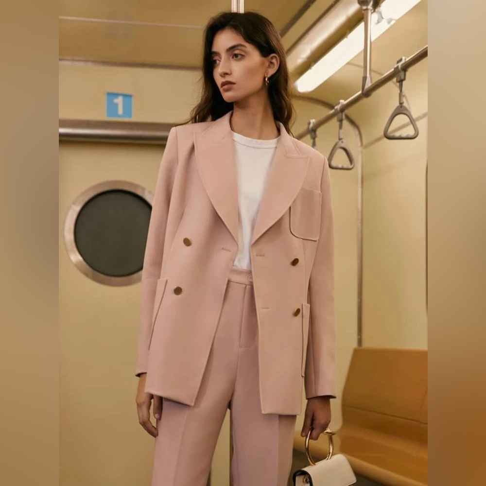 Pink Oversized Blazer